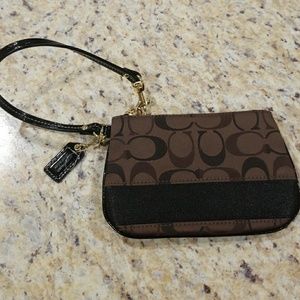 COACH wristlet